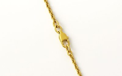 Stunning 14K Yellow Gold Cable Link Chain – 20 Inch