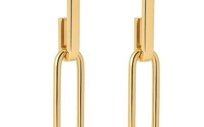 Discover 14K Gold Paperclip Earrings in San Diego