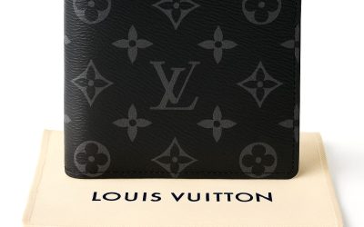 Discover the Louis Vuitton Slender Wallet in Monogram Eclipse