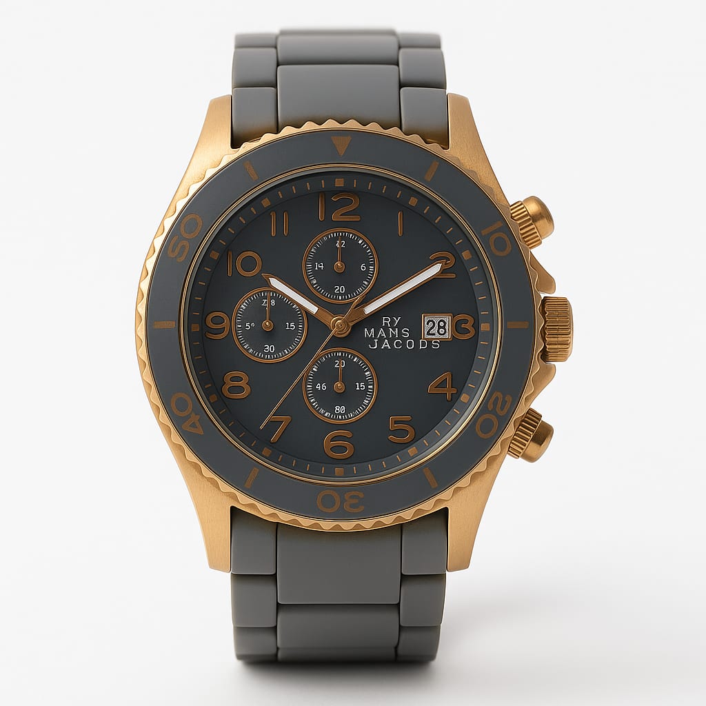 Marc by Marc Jacobs Chronograph Watch on white background