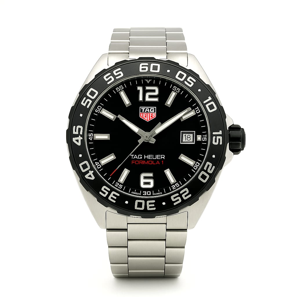 Tag Heuer Formula 1 watch on a white background