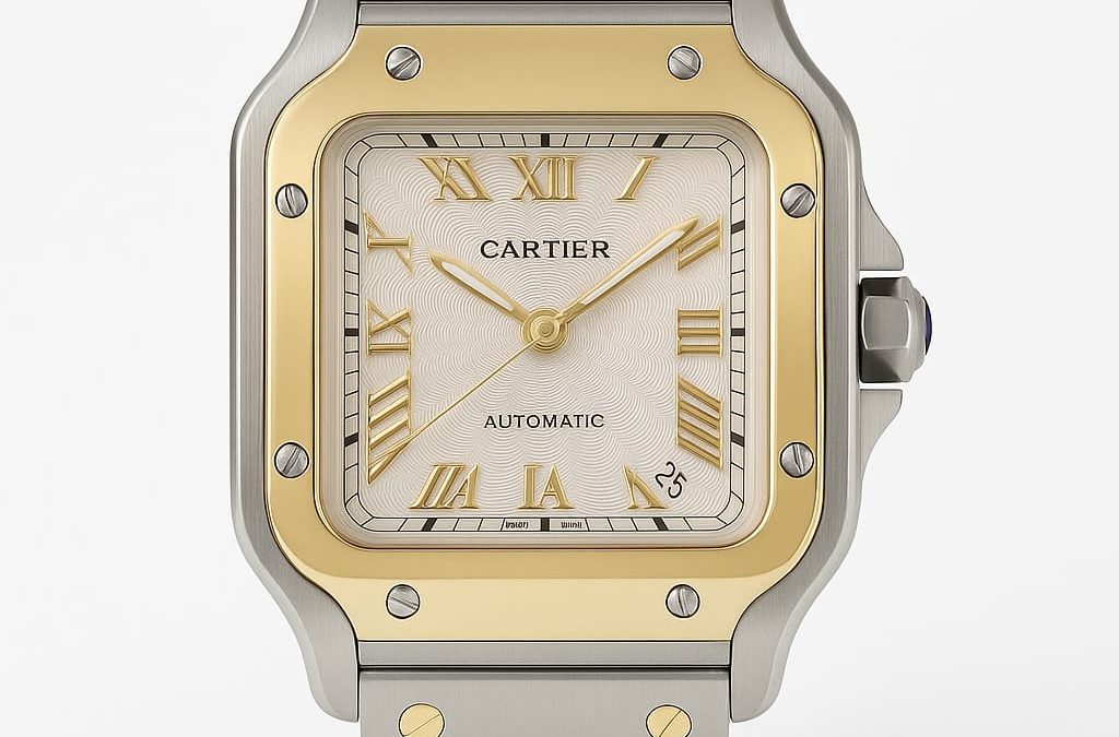 Discover the Timeless Cartier Santos Two-Tone Watch