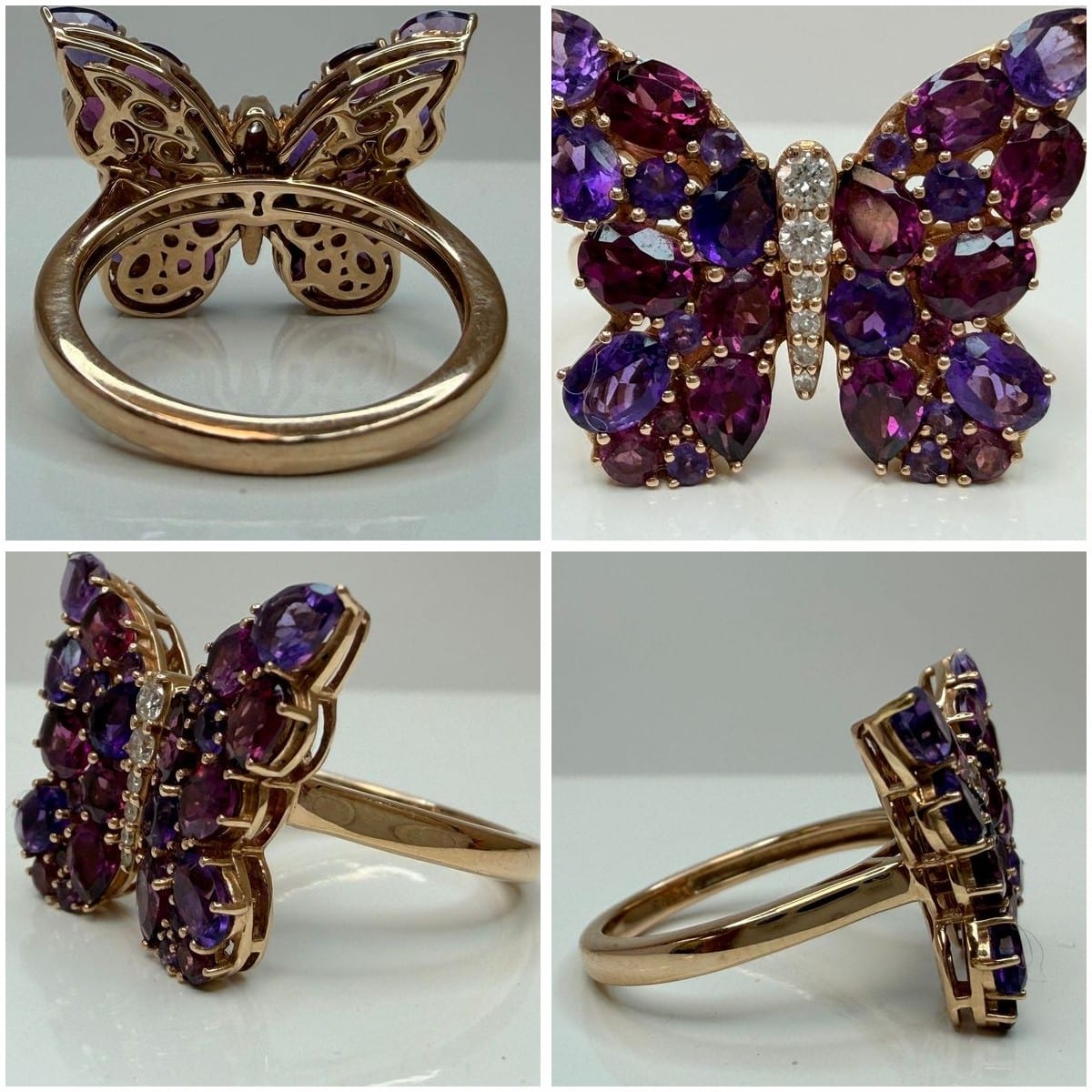Effy Butterfly Ring gemstone details