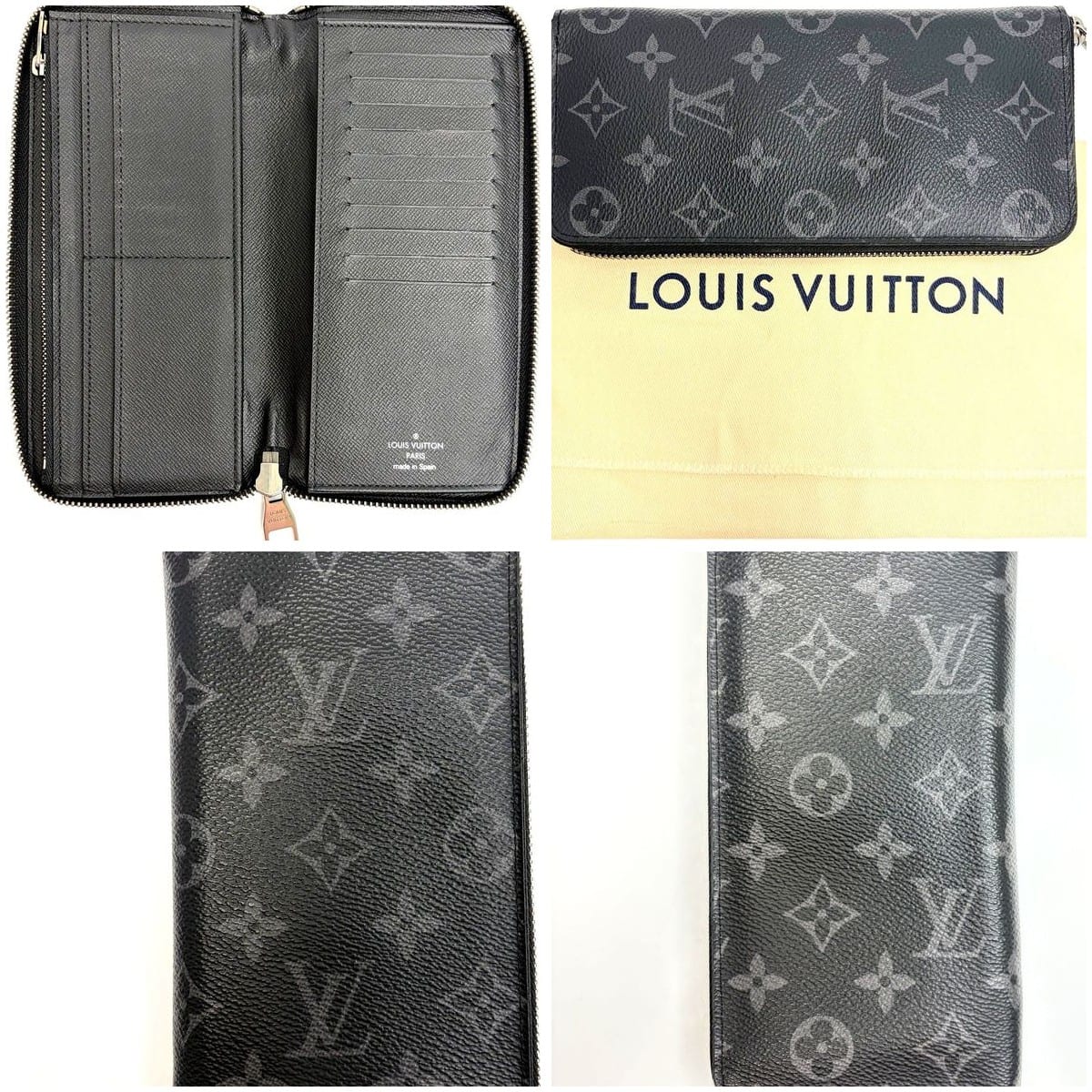 Louis Vuitton Zippy Wallet with dust bag
