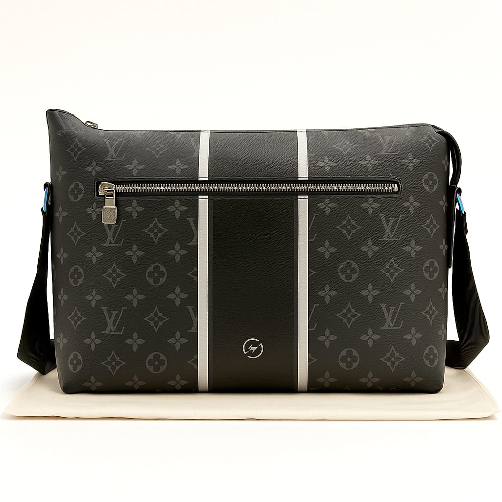 Louis Vuitton Fragment Apollo Messenger Bag hardware detail