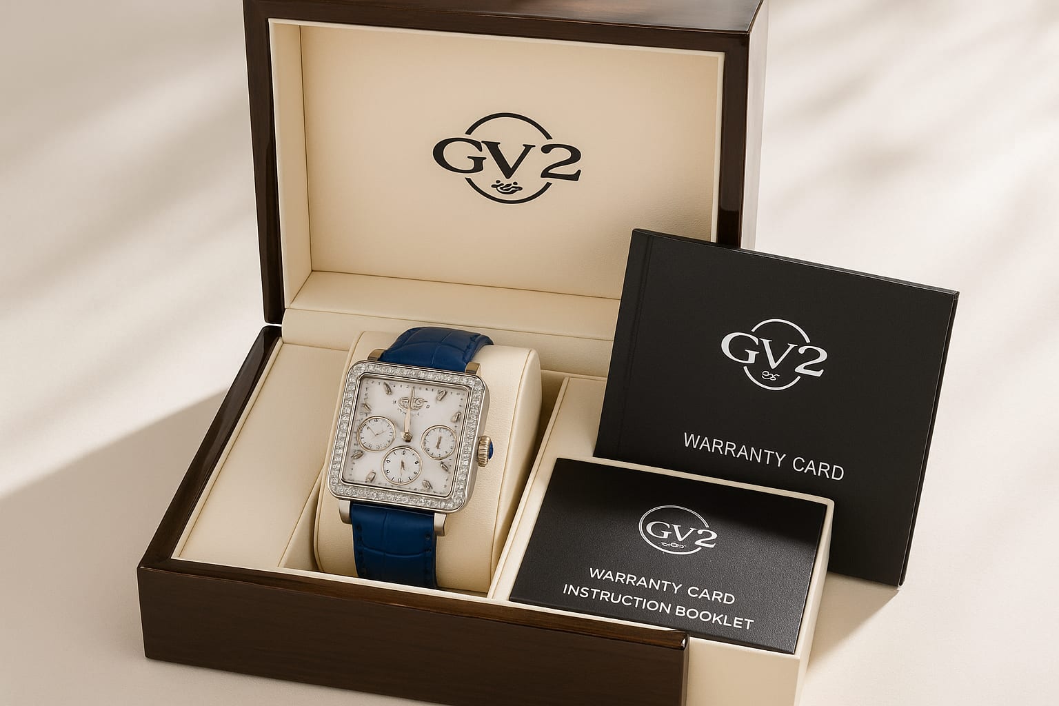 GV2 by Gevril Bari Diamond Watch on luxury display