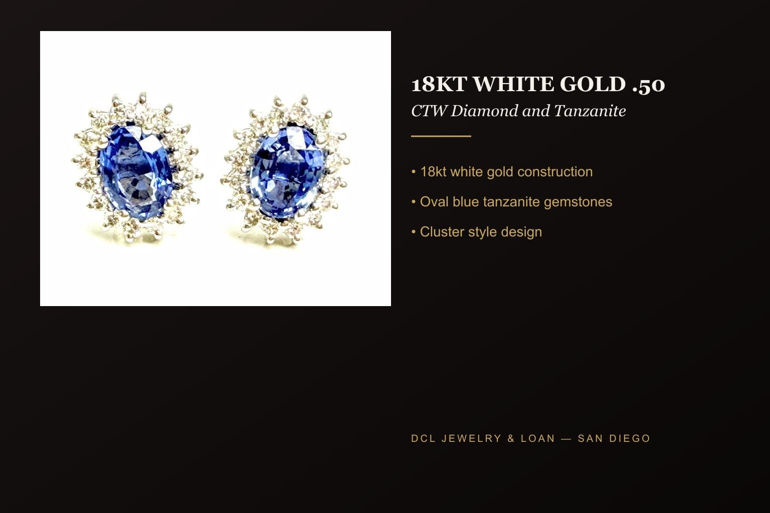 Infographic banner highlighting DCL Jewelry & Loan services.