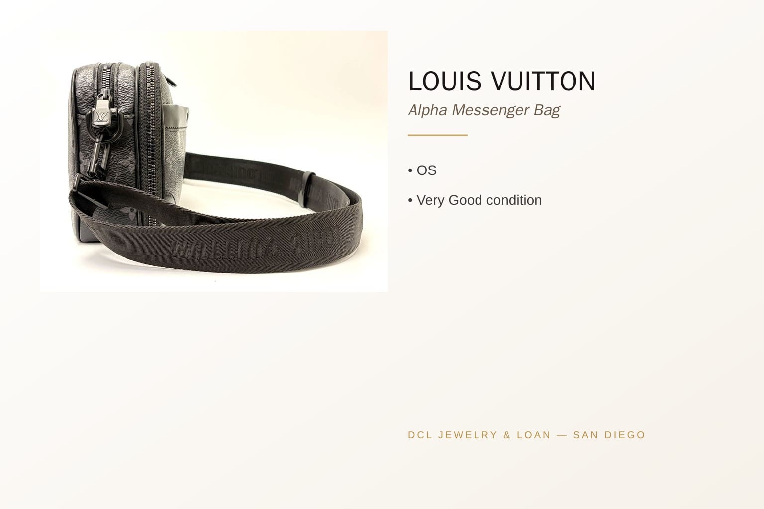Condition details and inclusions