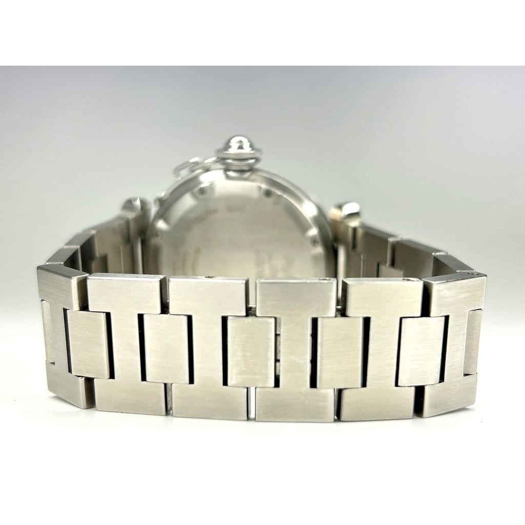Cartier Pacha C stainless steel bracelet and bezel