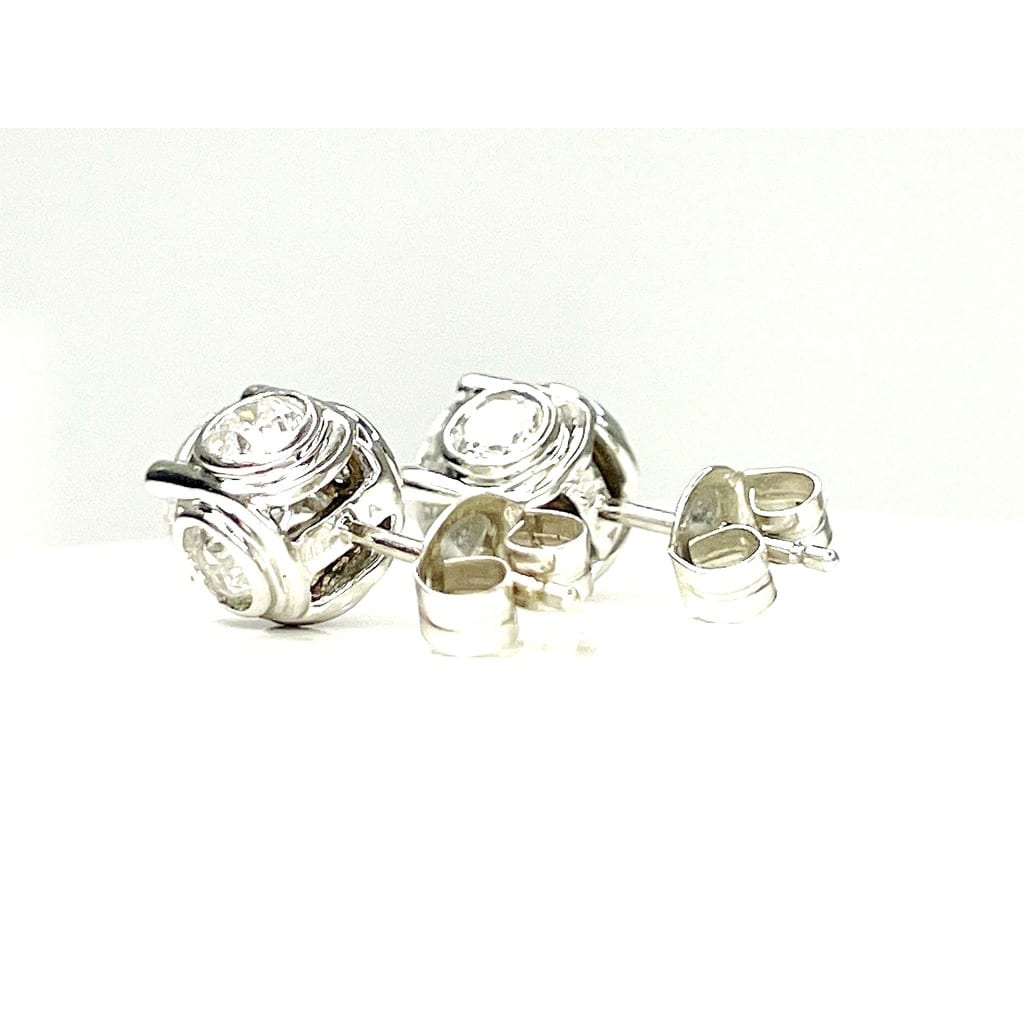 Close-up of diamond brilliance