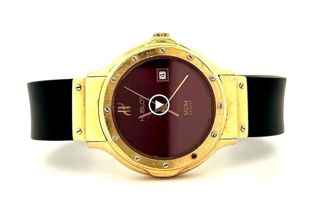 Hublot MDM Geneve 18K Yellow Gold Watch