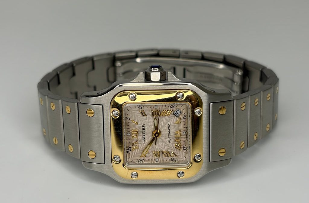 Discover the Timeless Cartier Santos Two-Tone Watch