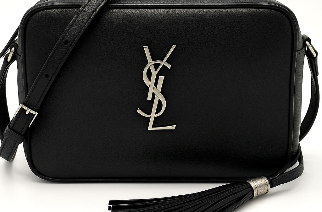 Discover the YSL Lou Camera Bag in Black Lambskin