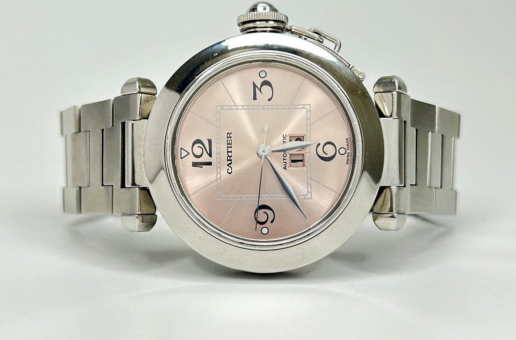 Cartier Pacha C 35mm Pink Dial Watch for Women