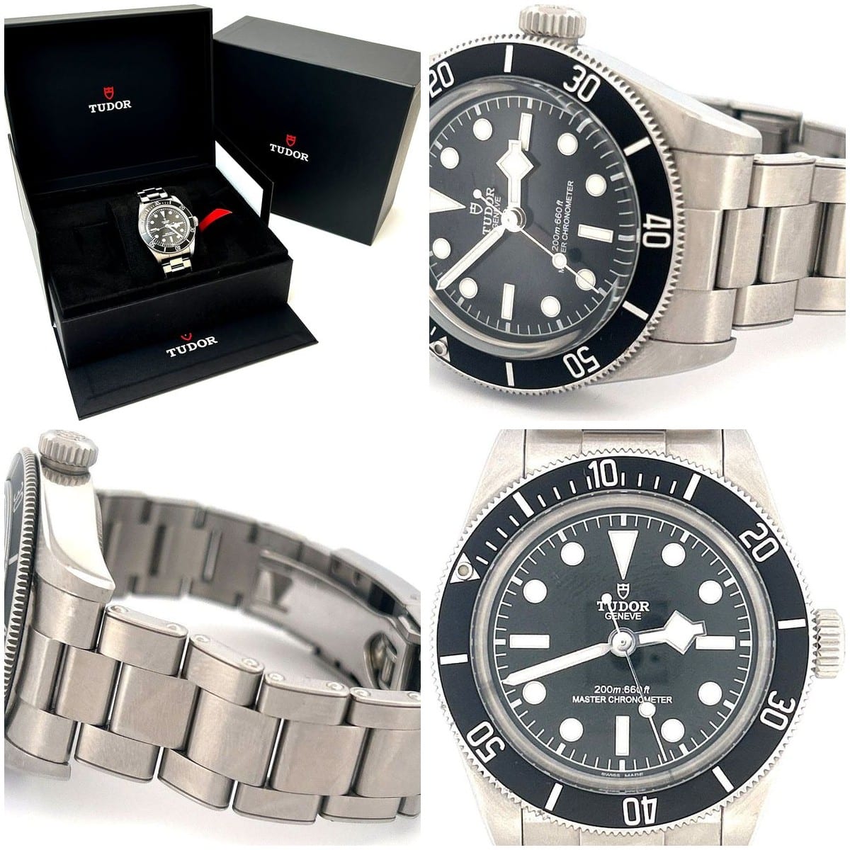 Tudor watch collage