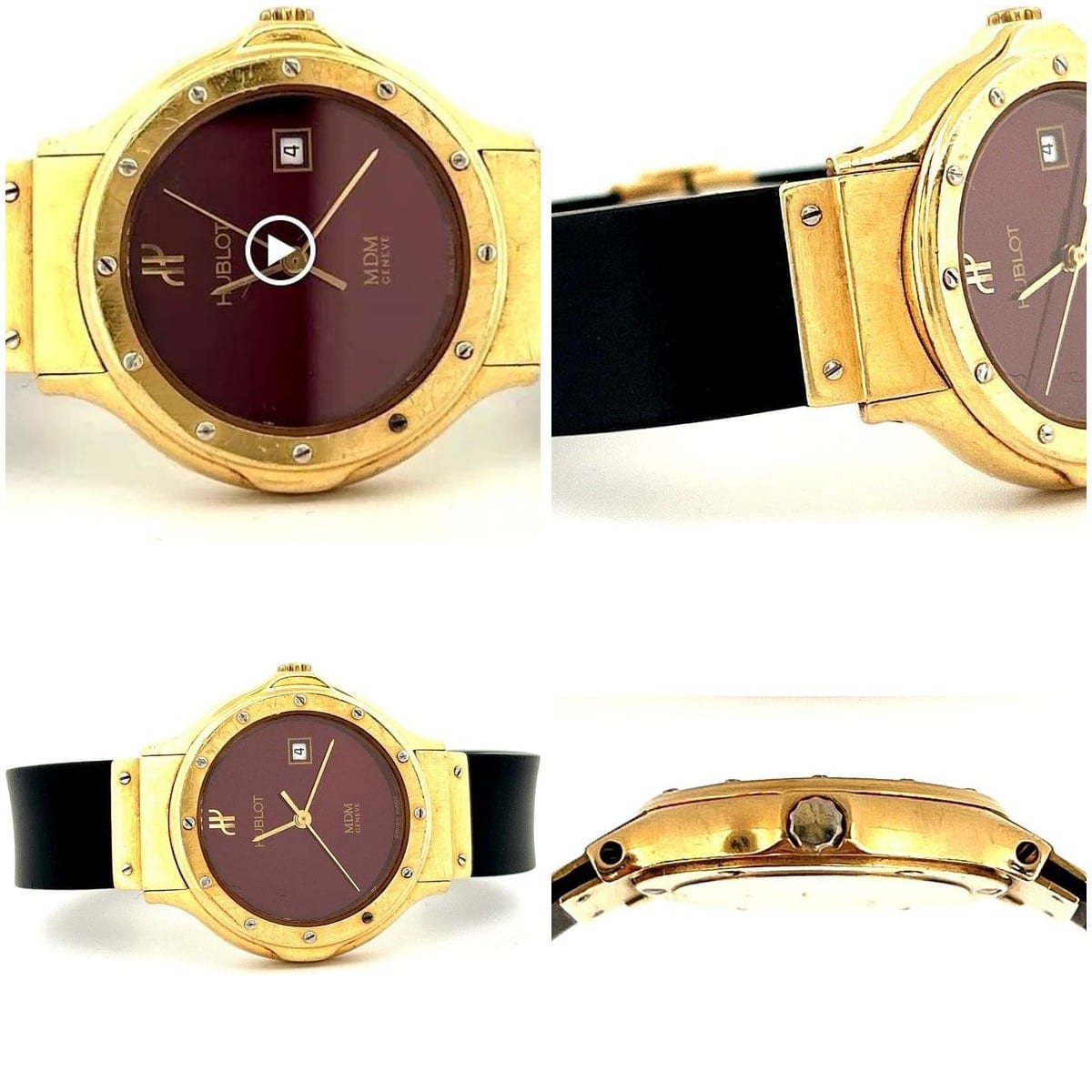 Hublot MDM Geneve watch collage