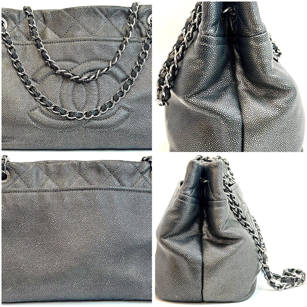 Chanel Timeless Soft Tote collage