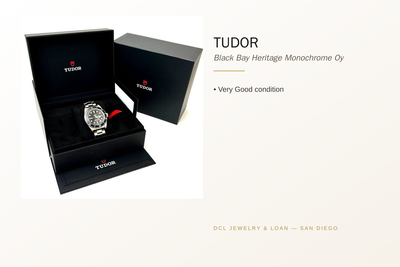Infographic of Tudor watch features