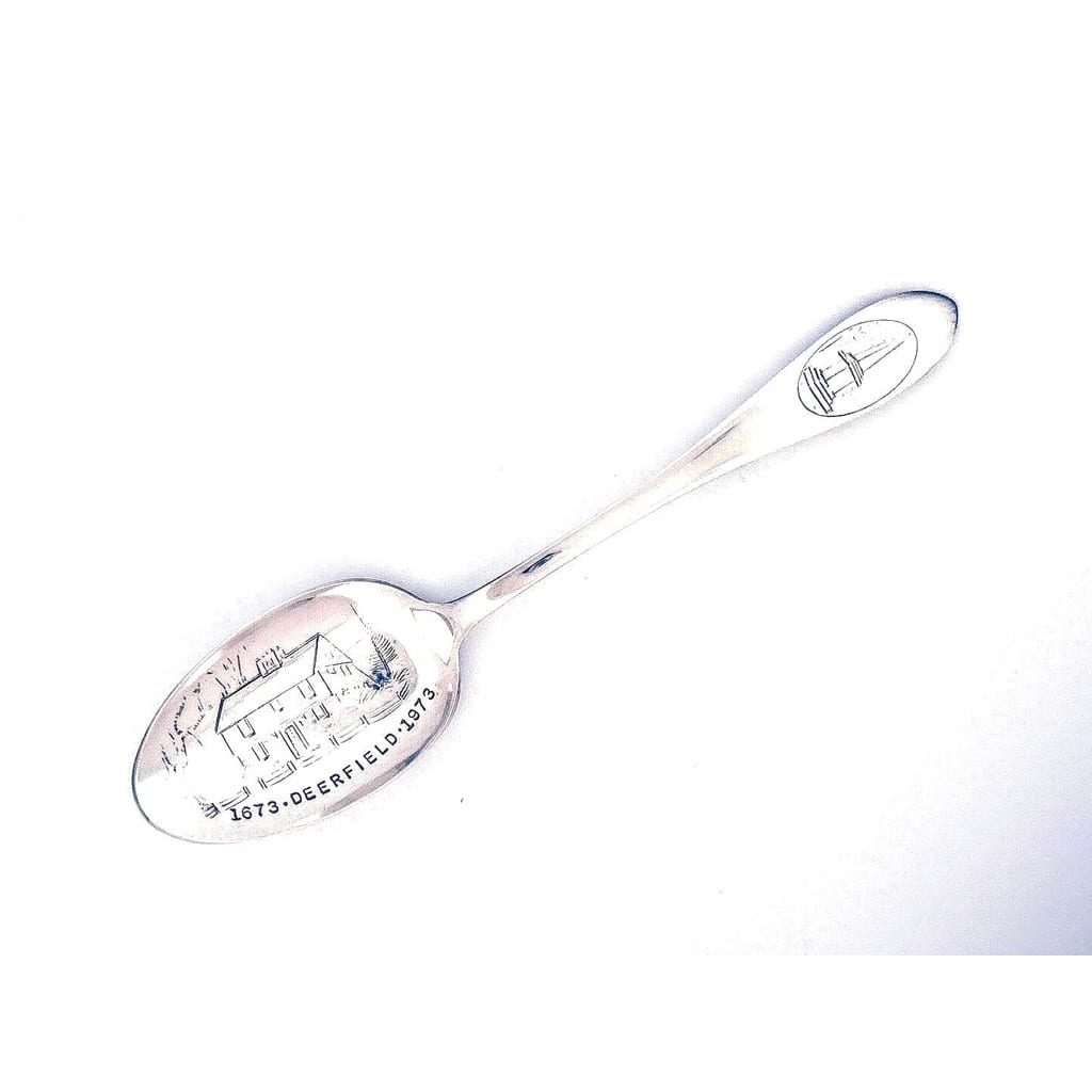 Old Deerfield Tricentennial Spoon handle detail