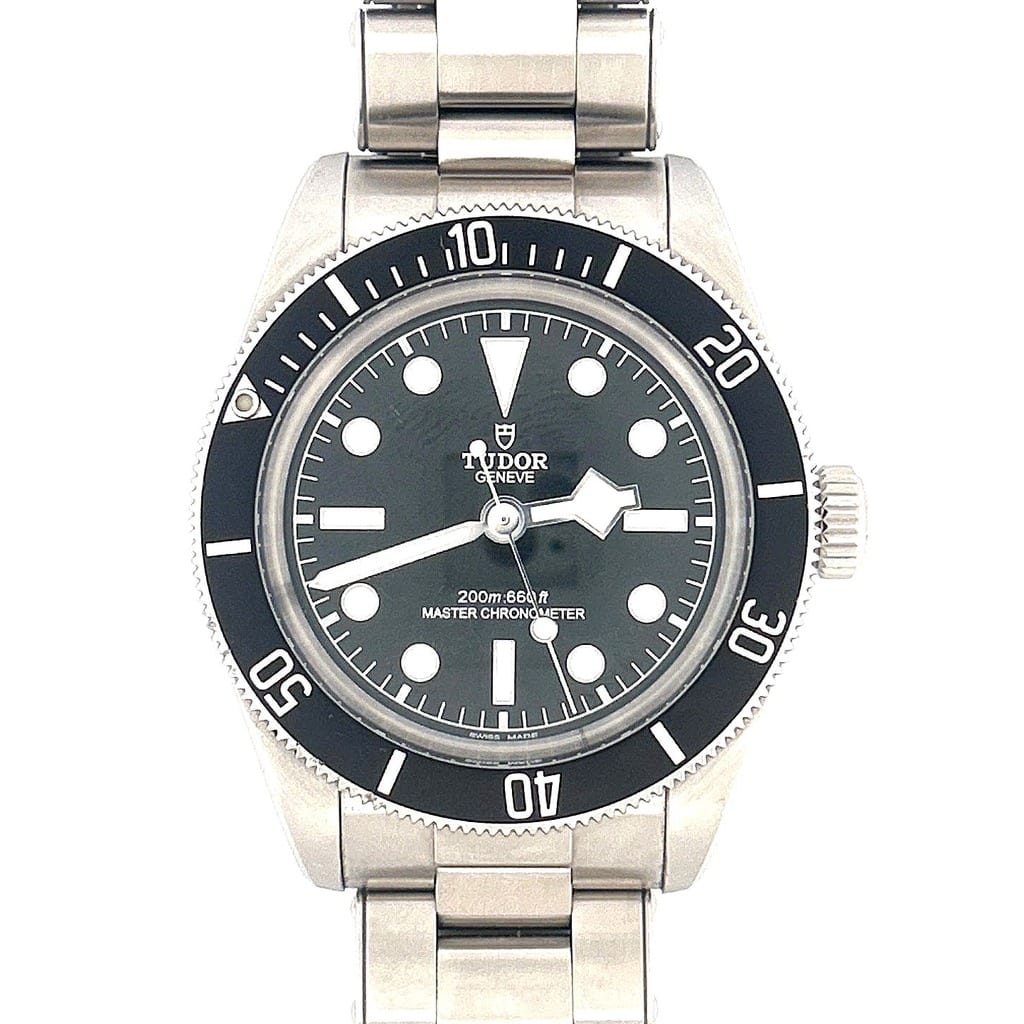 Tudor watch on wrist
