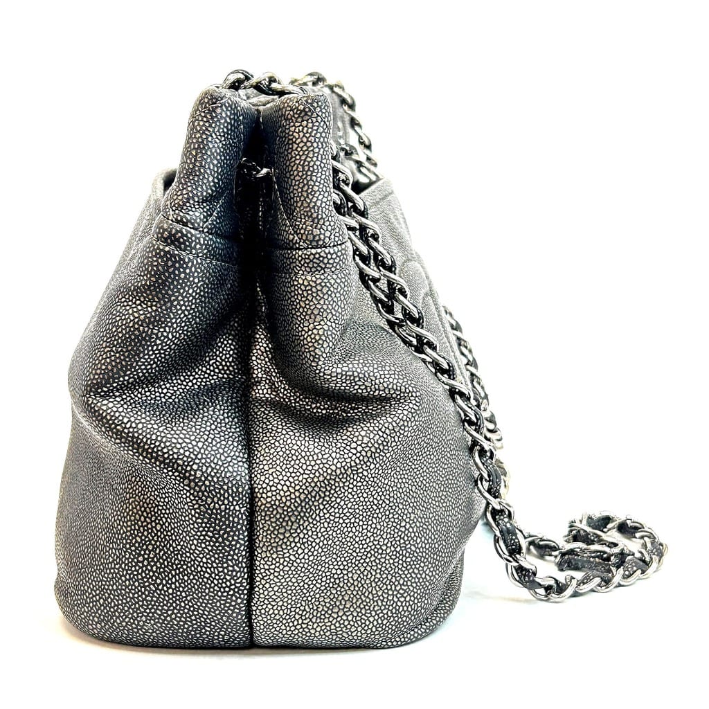 Interior view of Chanel Timeless Soft Tote