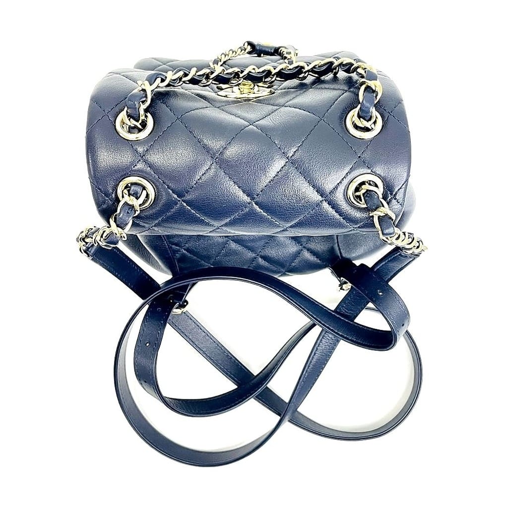 Chanel Duma Backpack back view