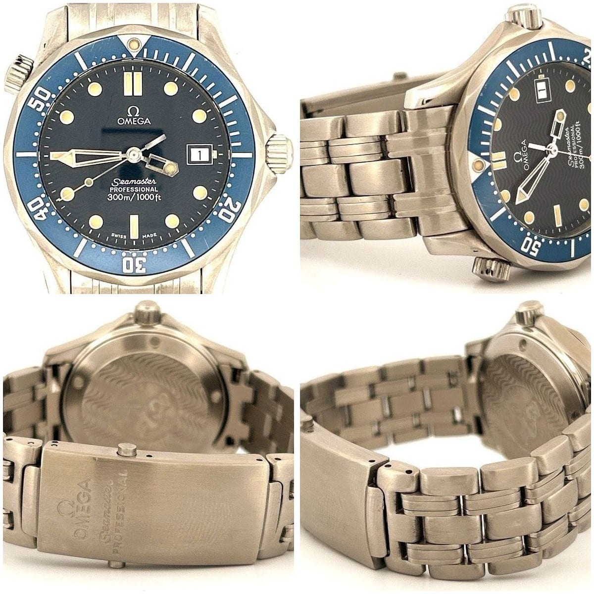 Omega Seamaster Diver 300 M collage
