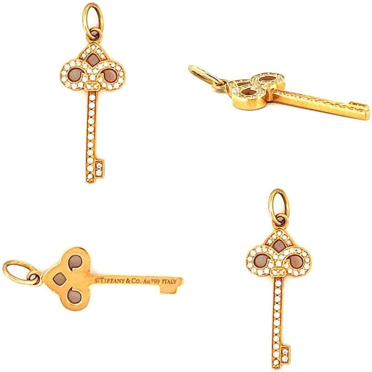 Lifestyle image of Tiffany & Co Fleur de Lis Key Pendant