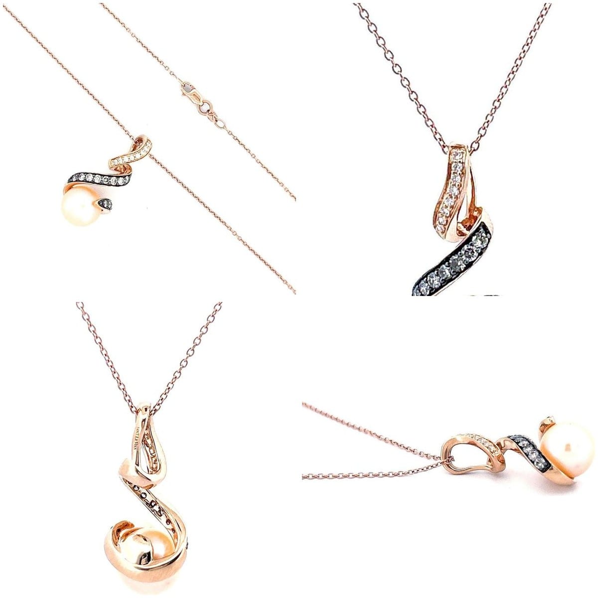 Le Vian necklace with white background
