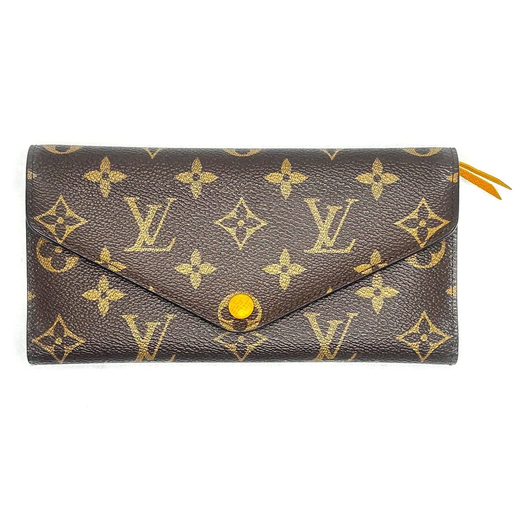 Louis Vuitton Josephine Wallet in Monogram Canvas front view