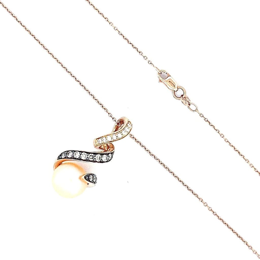 Le Vian Strawberry Pearls Necklace close-up