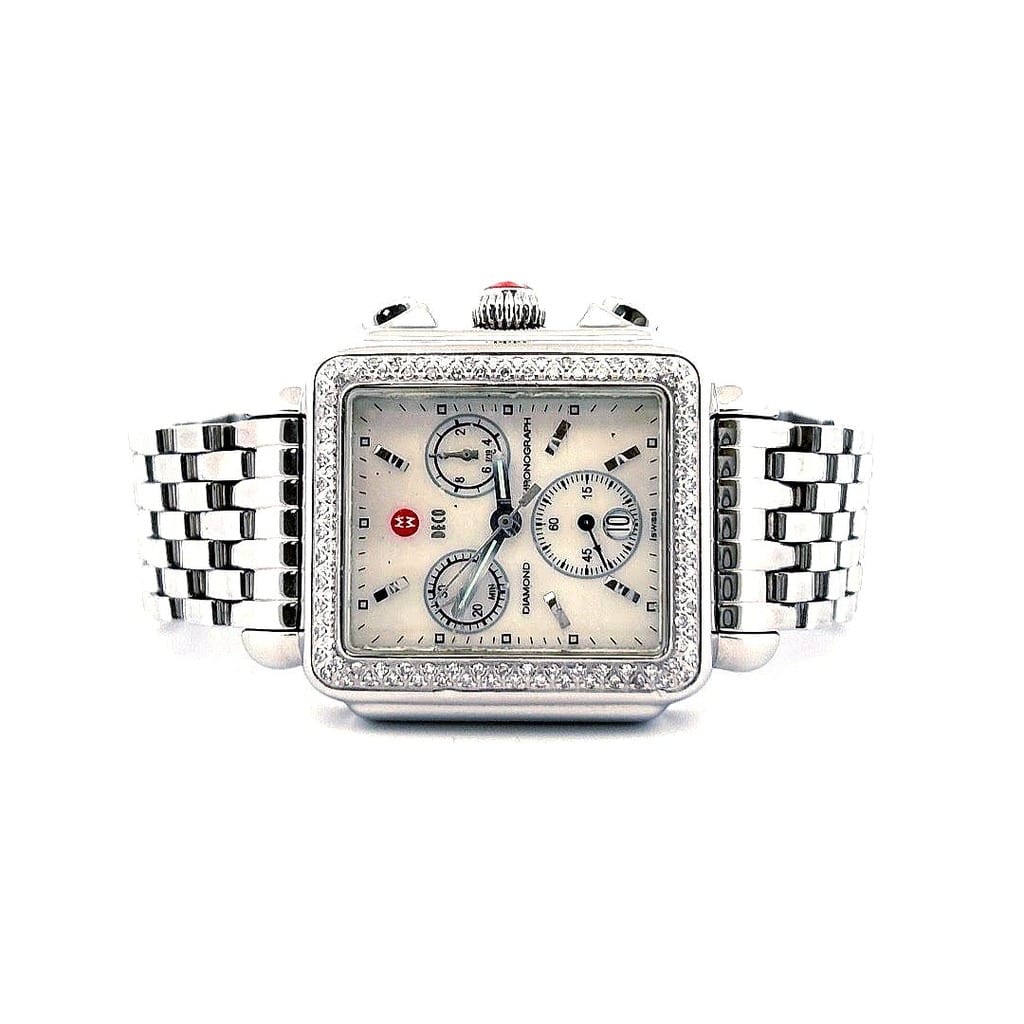 Michele Deco Stainless Steel Bracelet