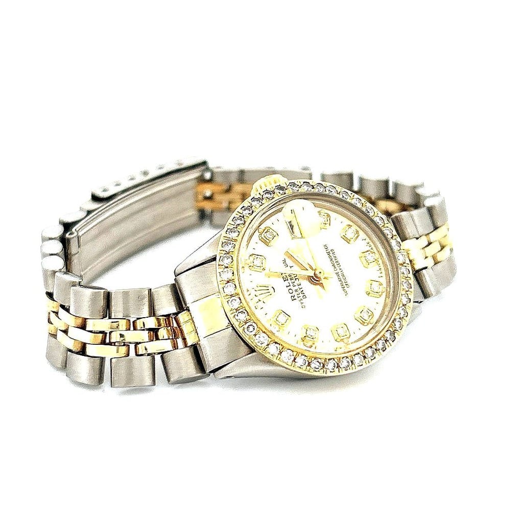 Rolex Ladies Datejust 6517 showing band wear
