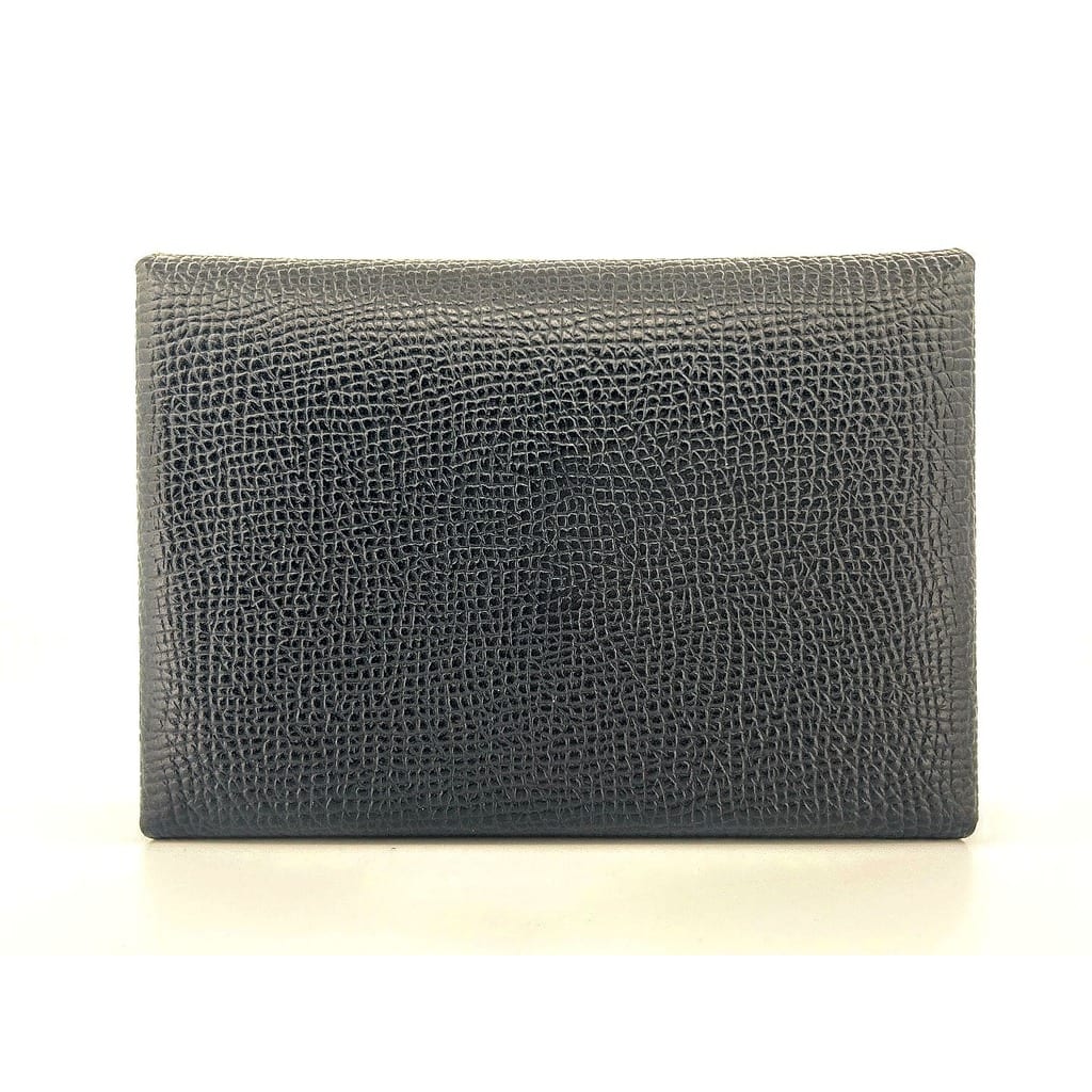 Hermès Calvi Duo card holder side view