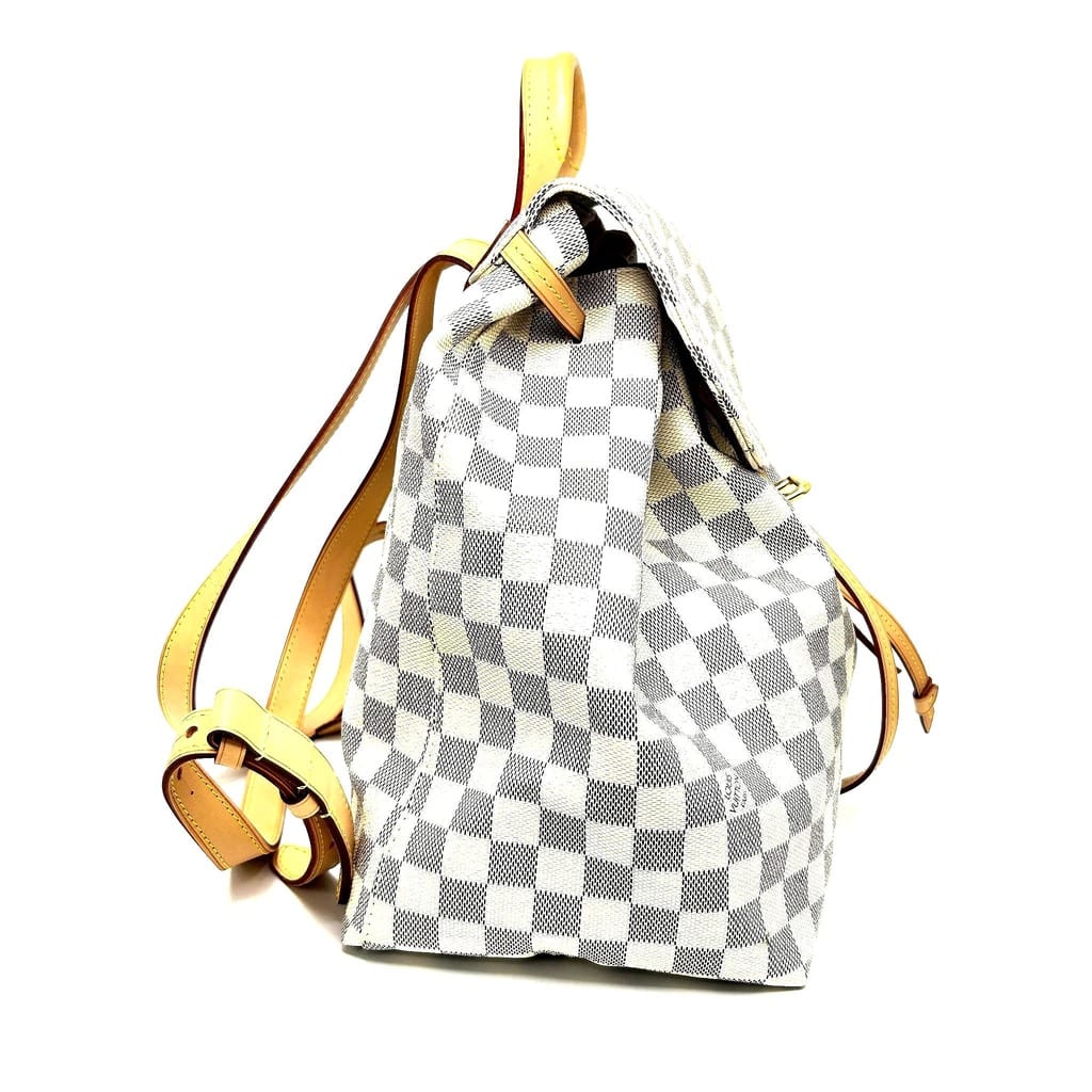 Louis Vuitton Sperone Backpack on display