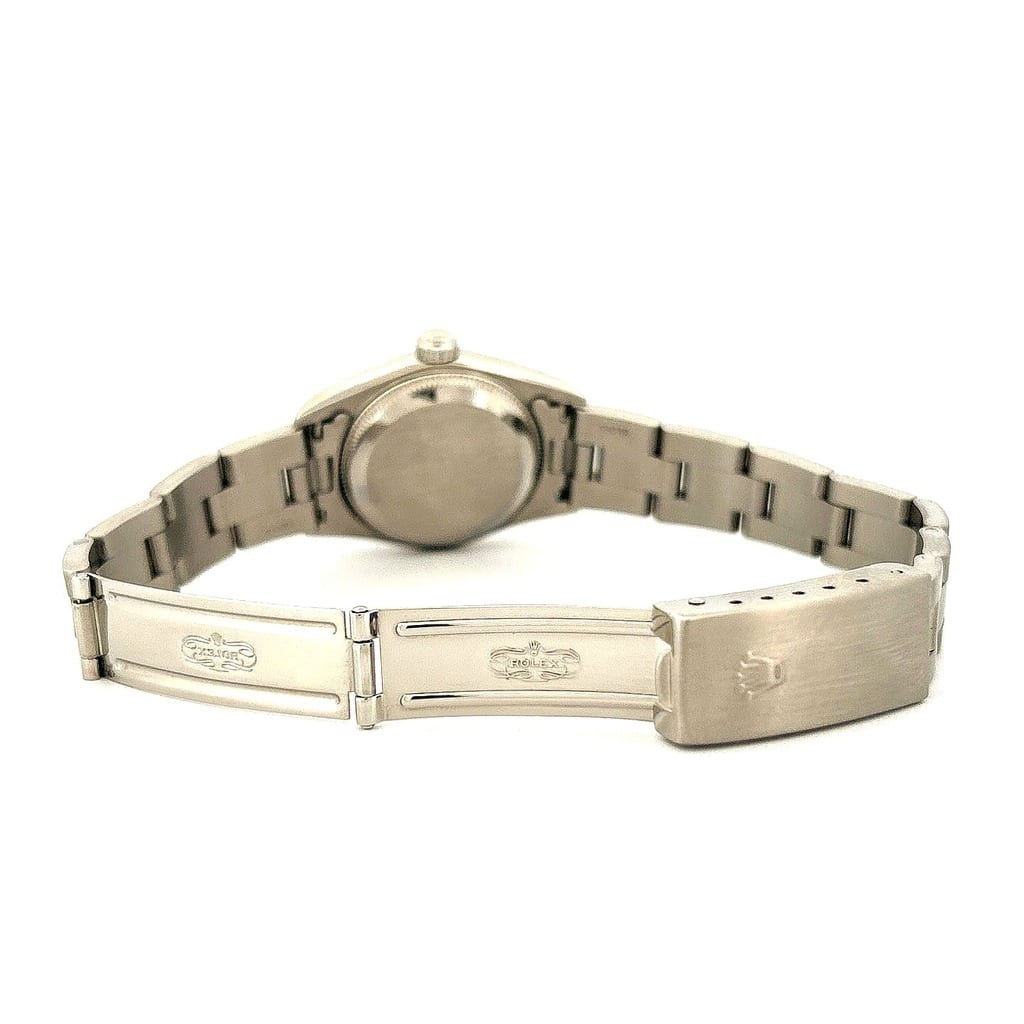 Rolex Oyster Perpetual watch back view