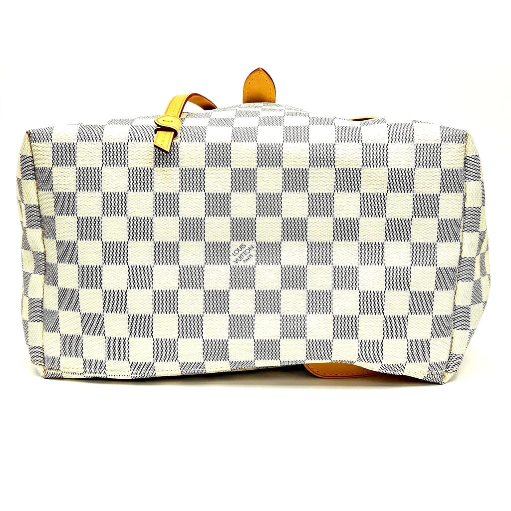 Close-up of Louis Vuitton Sperone Backpack hardware