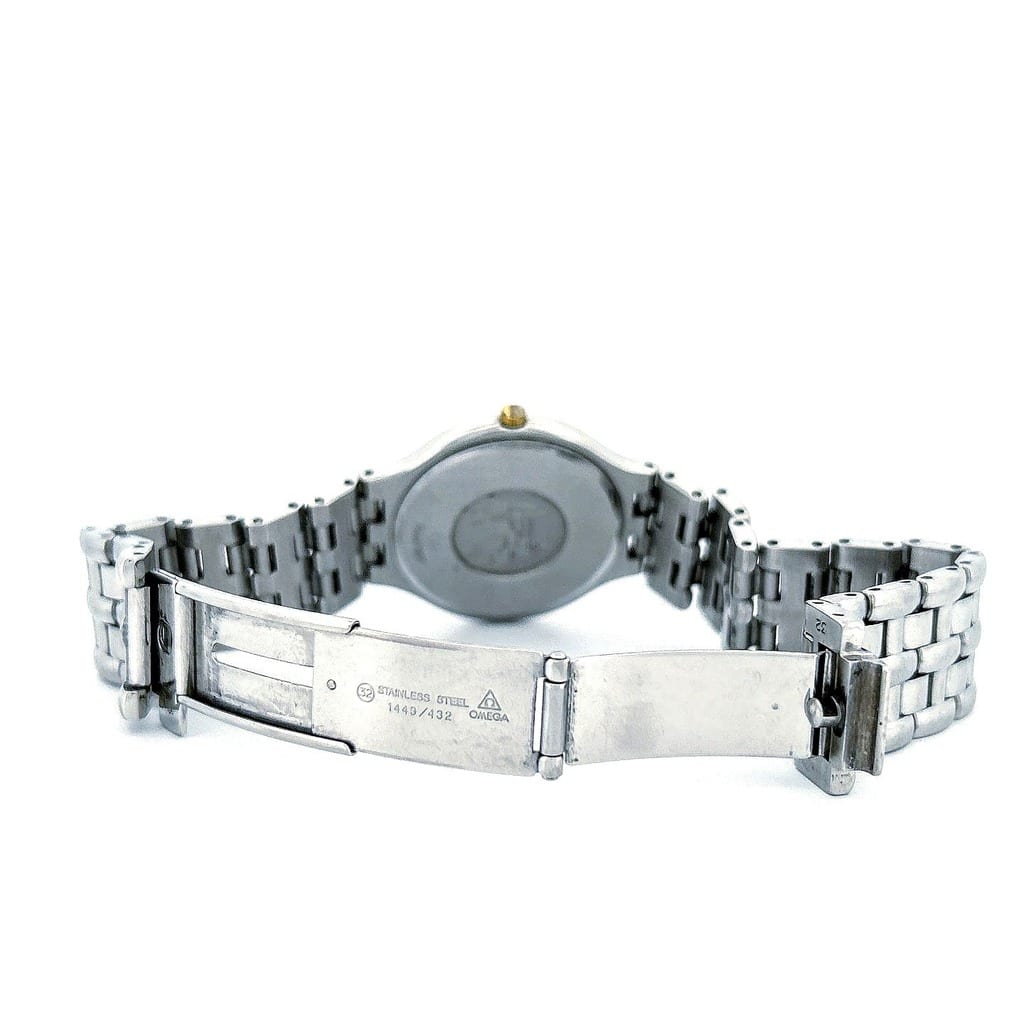 Omega De Ville Symbol watch bracelet detail