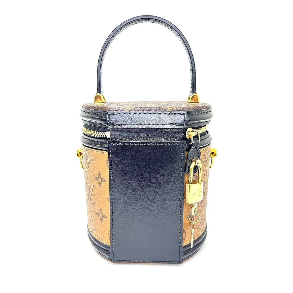 Louis Vuitton Cannes Bag on display